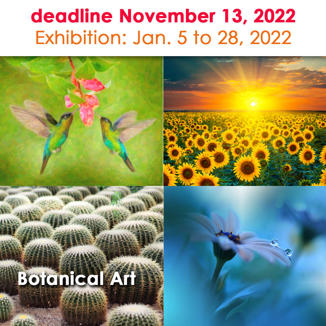 2023- Call for Botanical-Art at Las Laguna Art Gallery