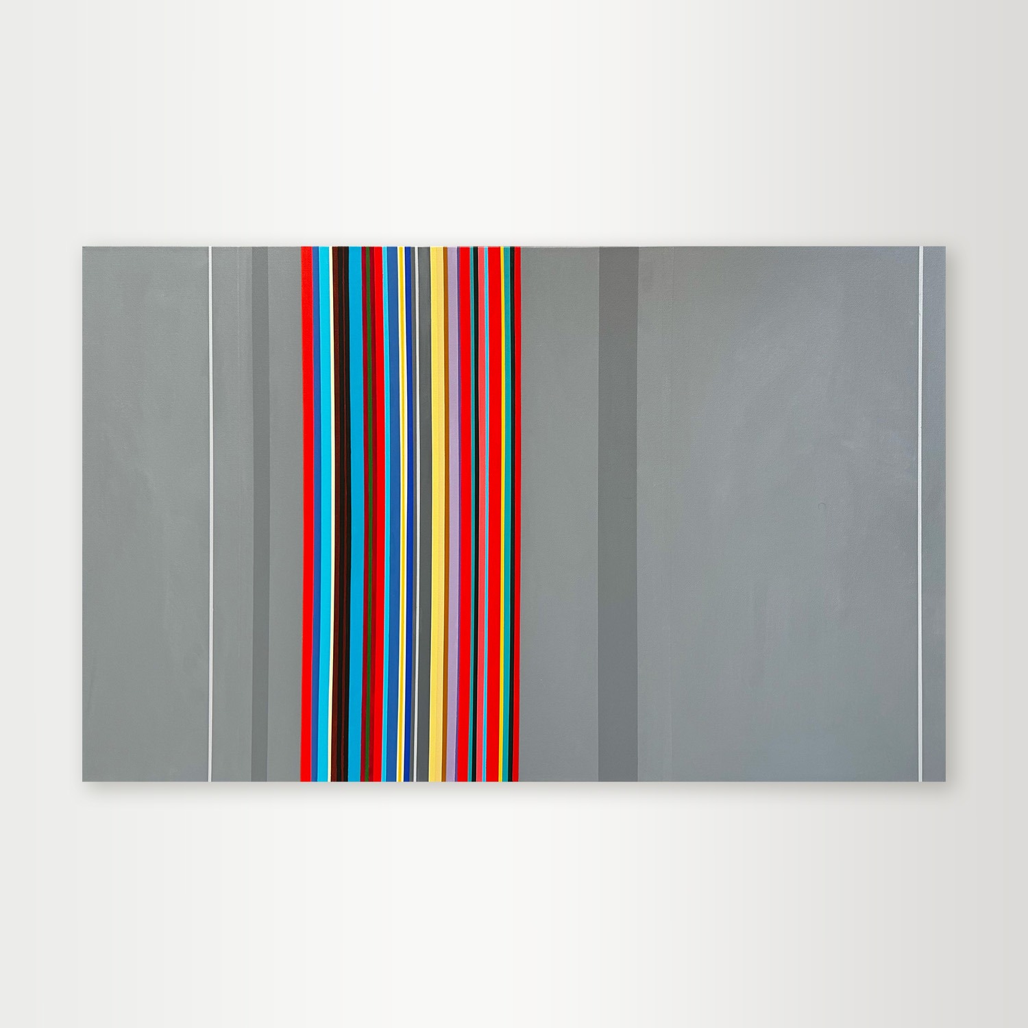 Hard-Edge Abstract Art for Modern Spaces by Elena Alexander