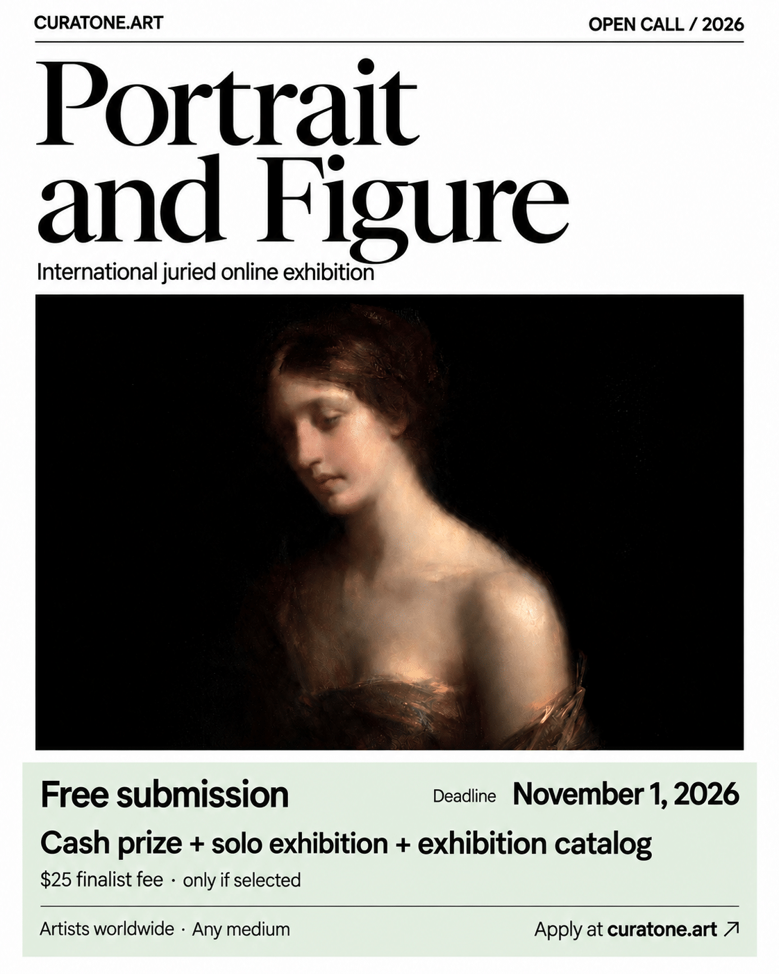 Curatone.art Portrait & Figure Open Call