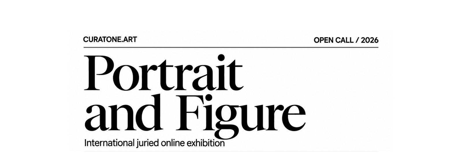 Portrait and Figure Open Call 2026
